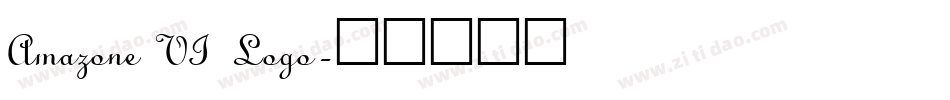 Amazone VI Logo字体转换